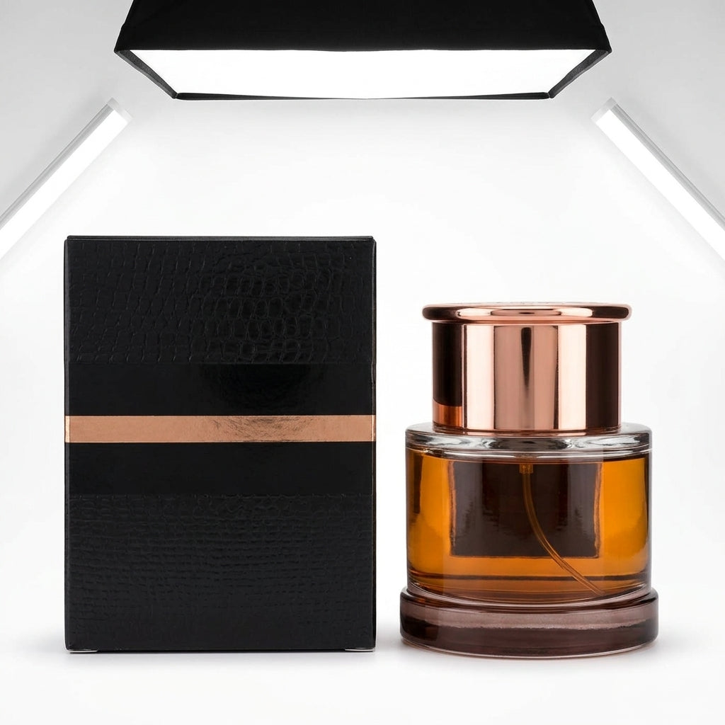 Fragrance / Eau De Parfum — Studio - Back View | Generated by Modelize