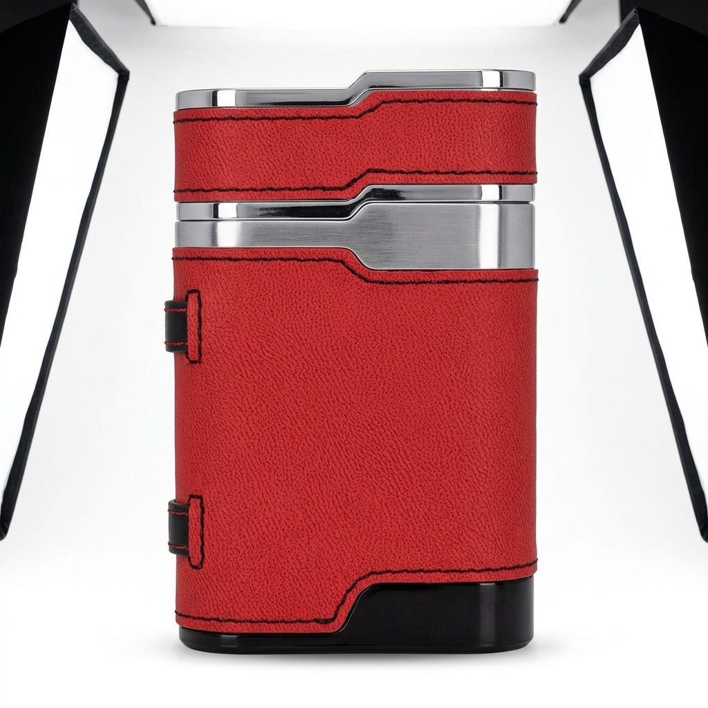 Men's Fragrance — Studio - Back View | Generated by Modelize