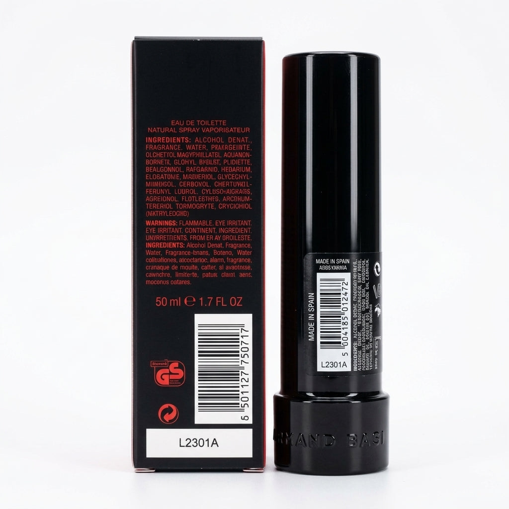 Eau De Toilette Spray — Studio - Back View | Generated by Modelize