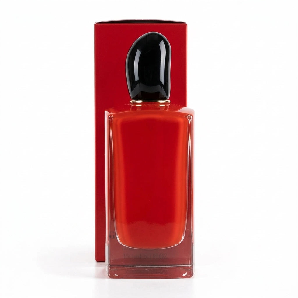 Luxury perfume and packaging — Studio - Side View | Generated by Modelize