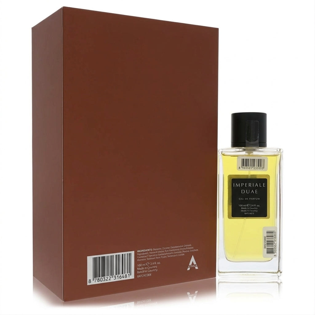 Eau De Parfum — Studio - Back View | Generated by Modelize