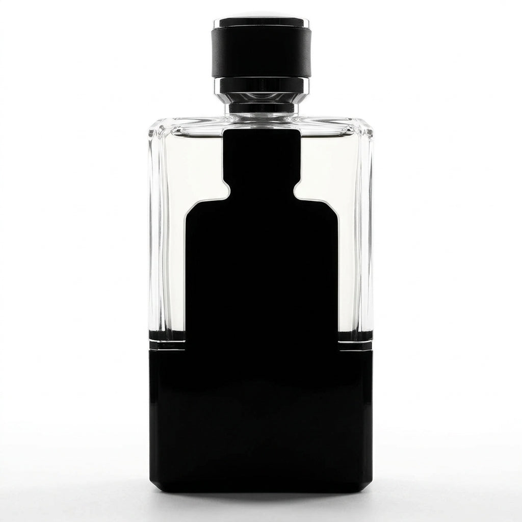 Fragrance bottle — Studio - Back View | Generated by Modelize