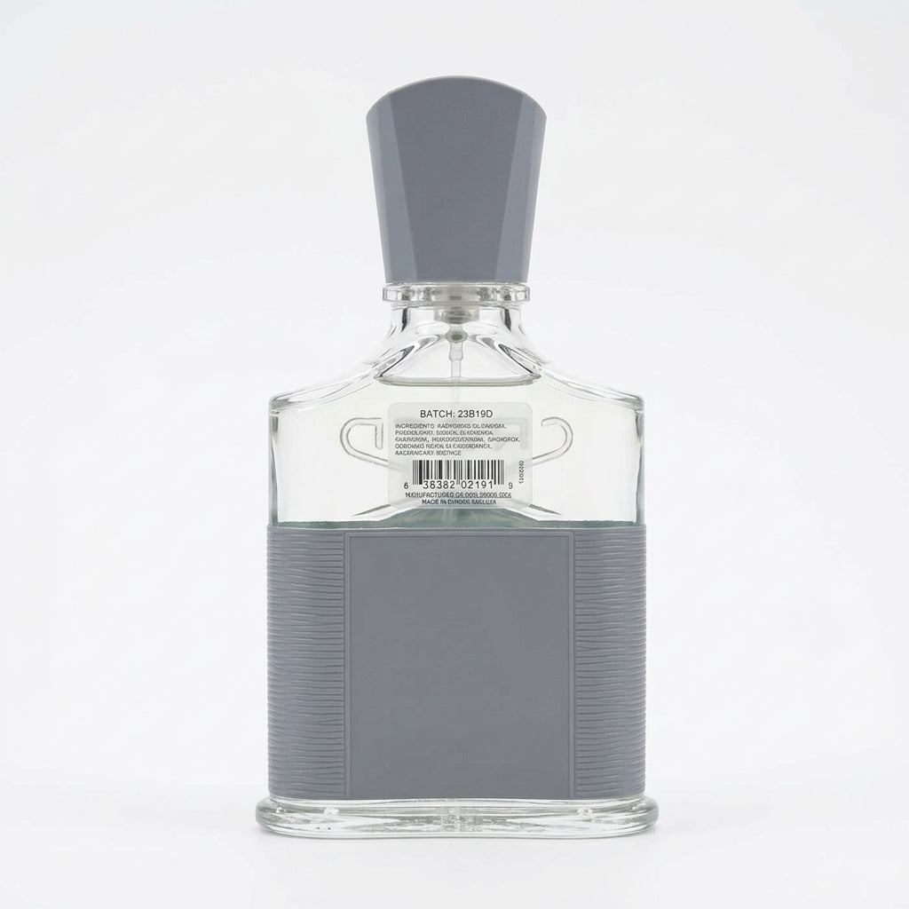 Fragrance / Cologne — Studio - Back View | Generated by Modelize