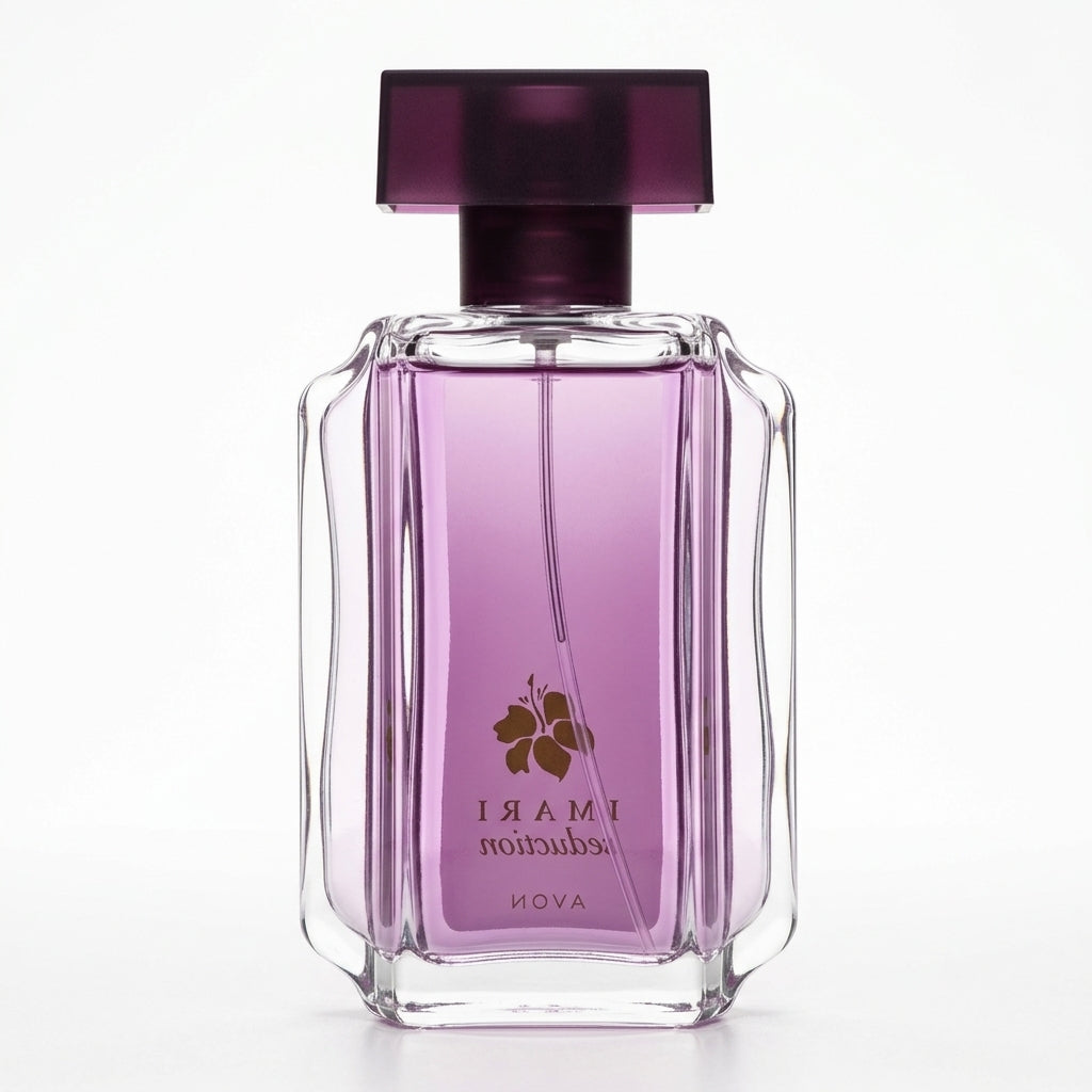 Perfume bottle — Studio - Back View | Generated by Modelize