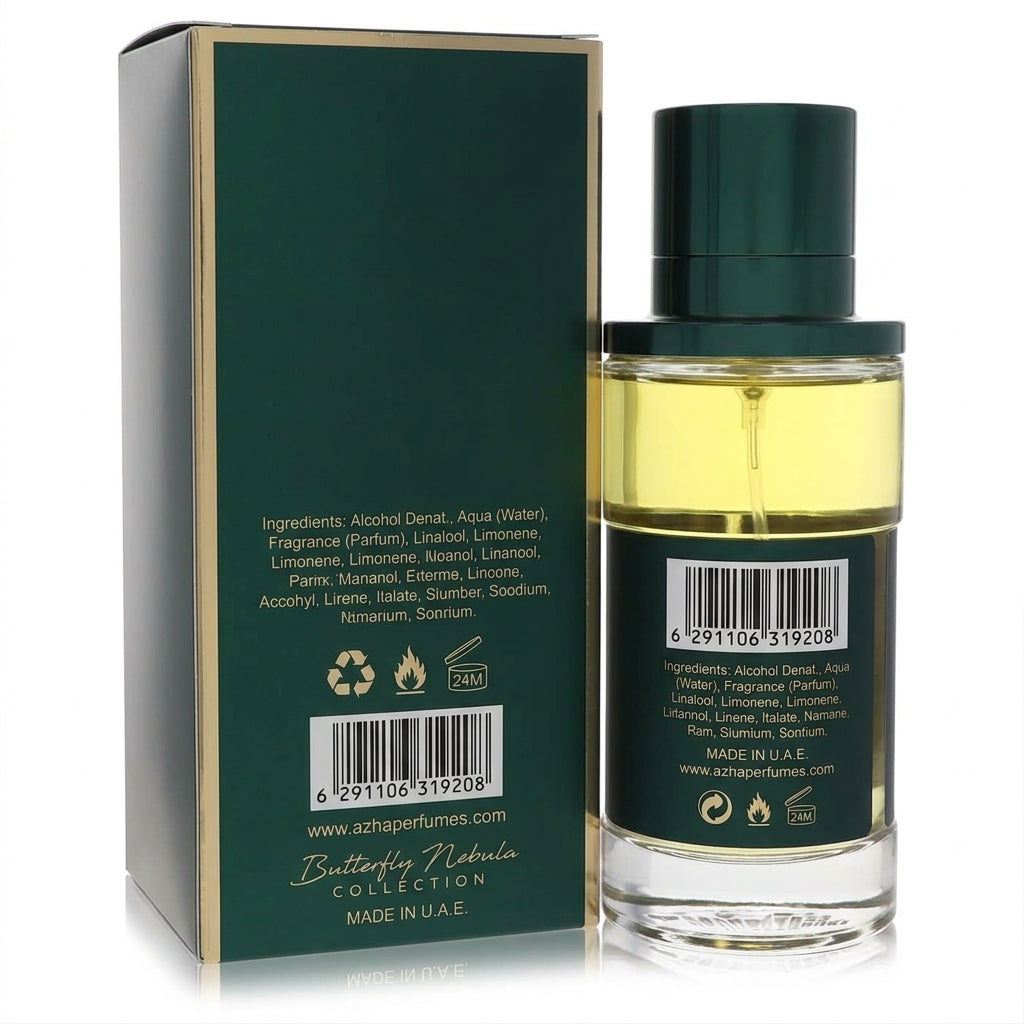 Eau De Parfum — Studio - Back View | Generated by Modelize