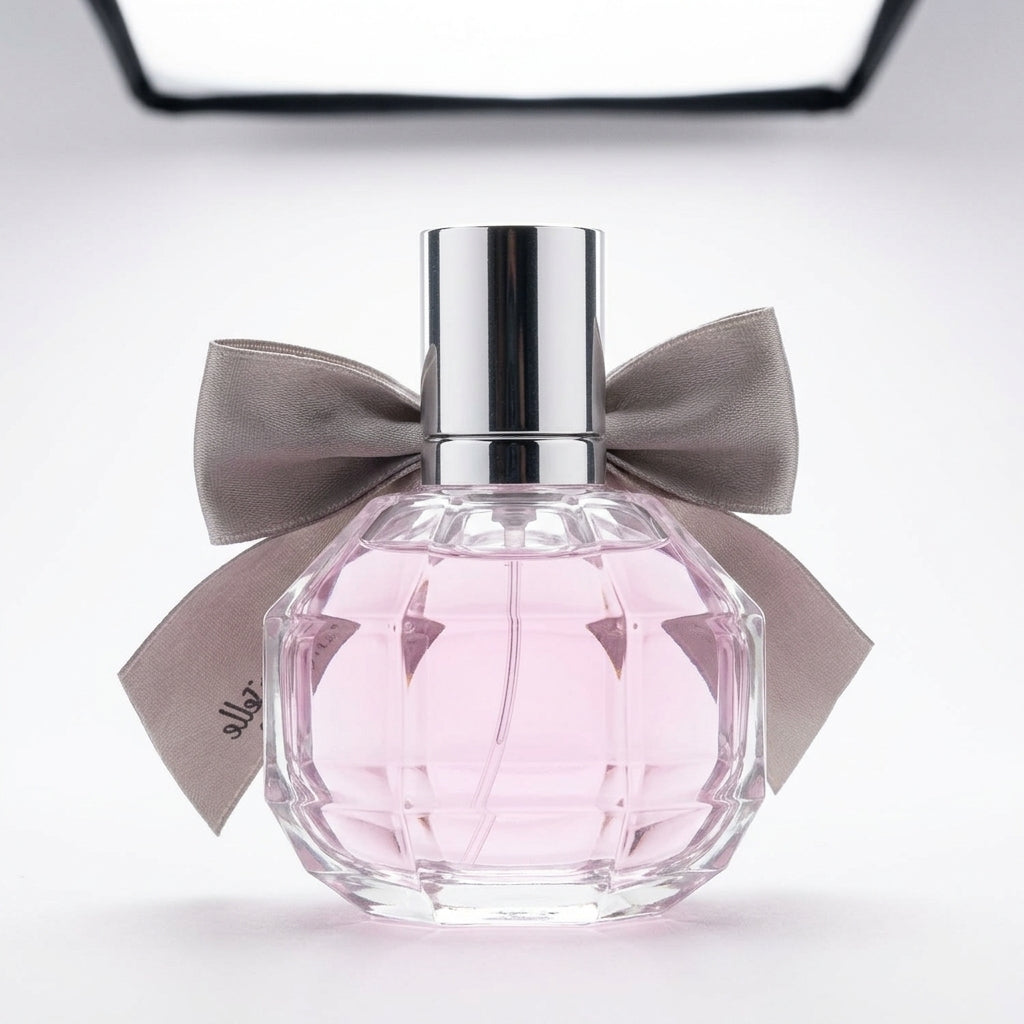 Perfume bottle — Studio - Back View | Generated by Modelize