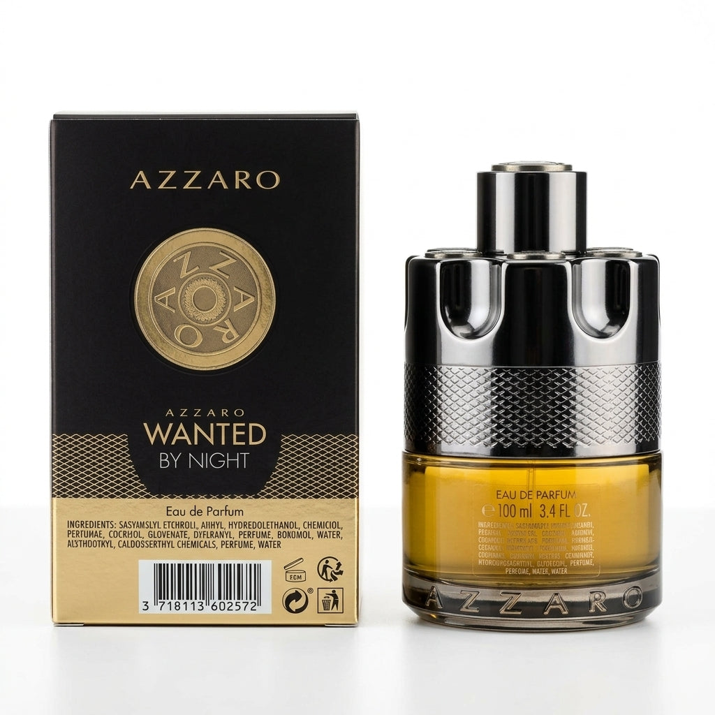 Men's Fragrance — Studio - Back View | Generated by Modelize