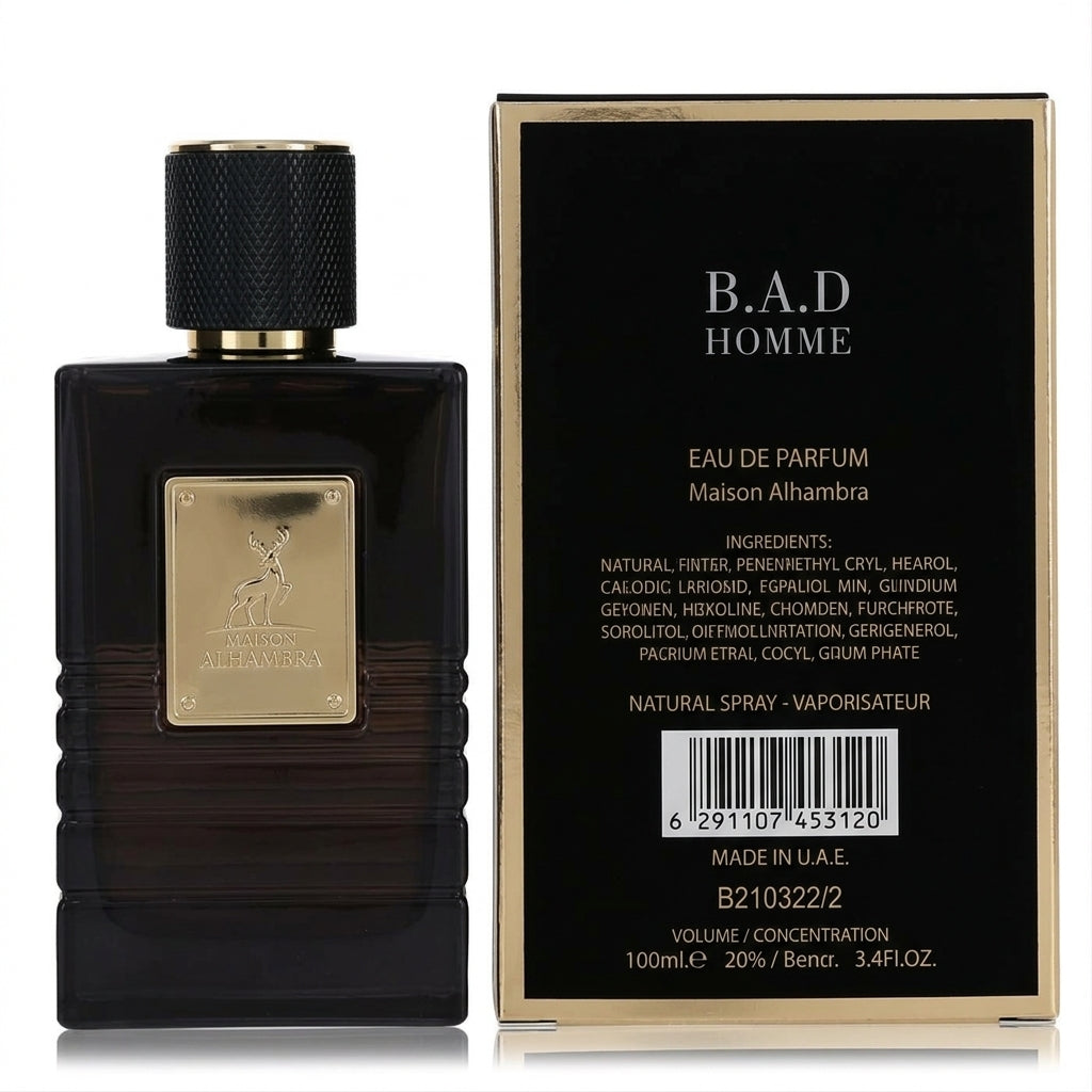 Eau De Parfum fragrance — Studio - Back View | Generated by Modelize