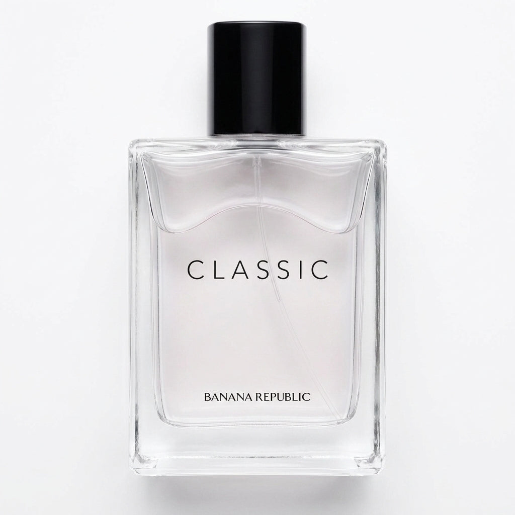 Fragrance / Perfume Bottle — Flat Lay - Front | Generated by Modelize