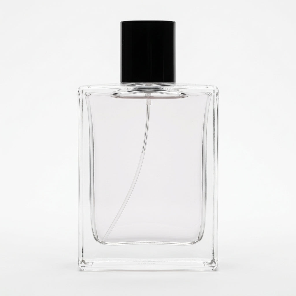 Fragrance/Perfume Bottle — Studio - Back View | Generated by Modelize