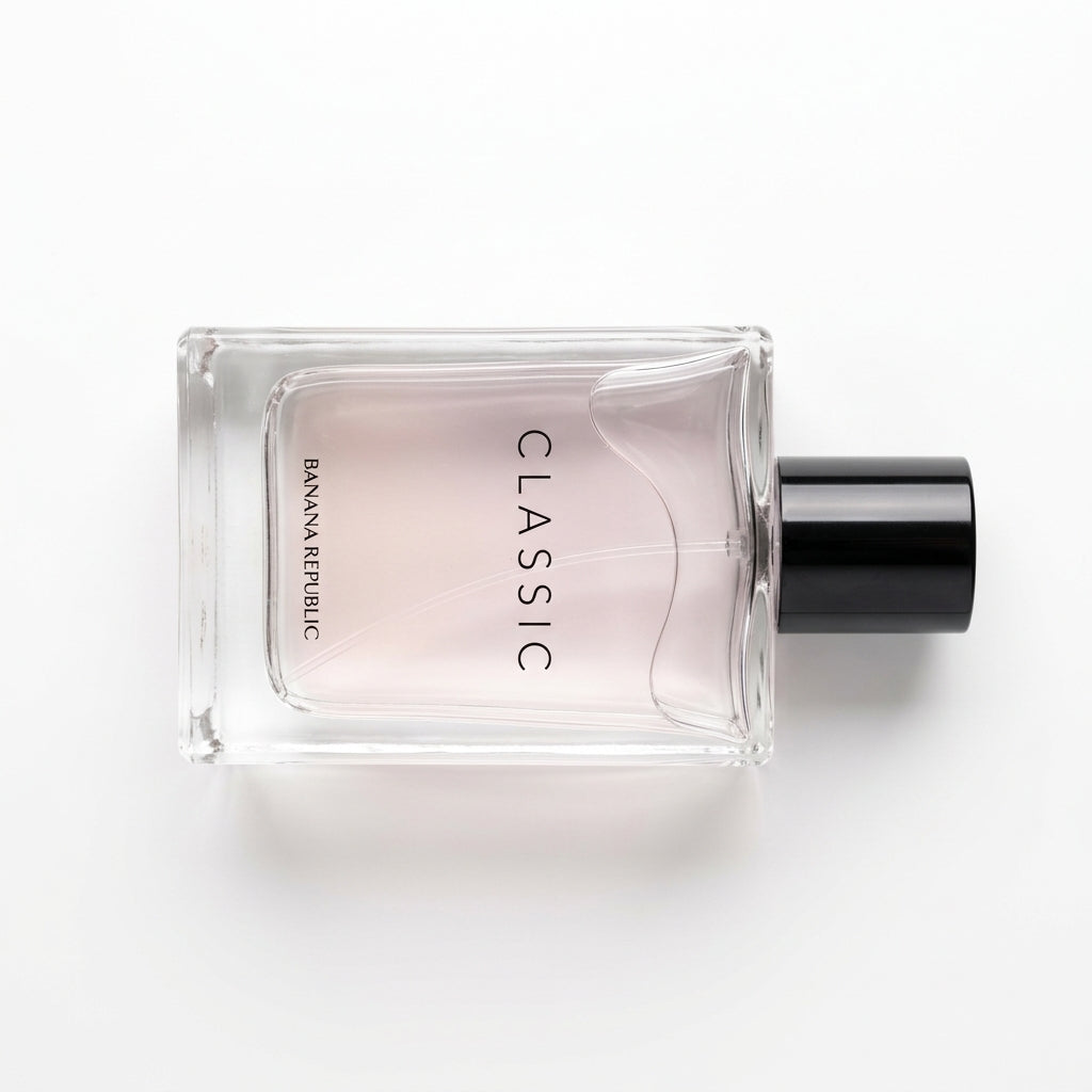 Fragrance bottle — Flat Lay - Back | Generated by Modelize