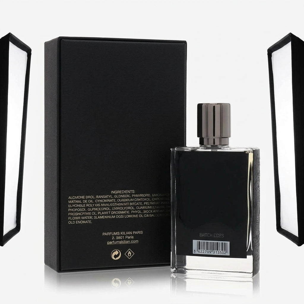 Eau De Parfum fragrance — Studio - Back View | Generated by Modelize