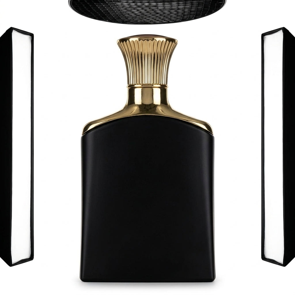 Eau De Parfum — Studio - Back View | Generated by Modelize