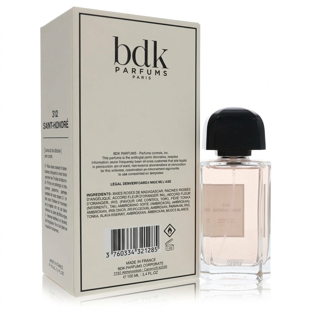 Eau De Parfum — Studio - Back View | Generated by Modelize