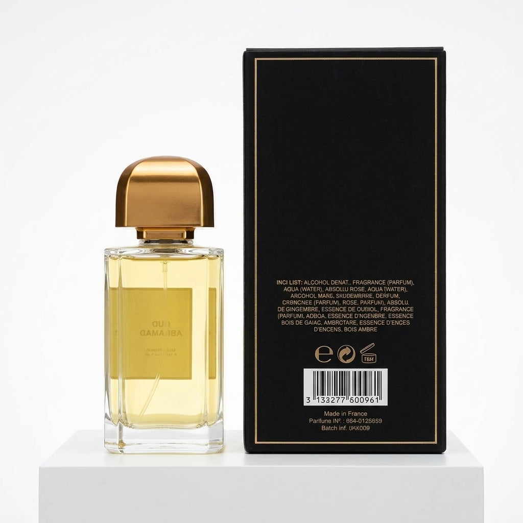 Eau De Parfum Spray — Studio - Back View | Generated by Modelize