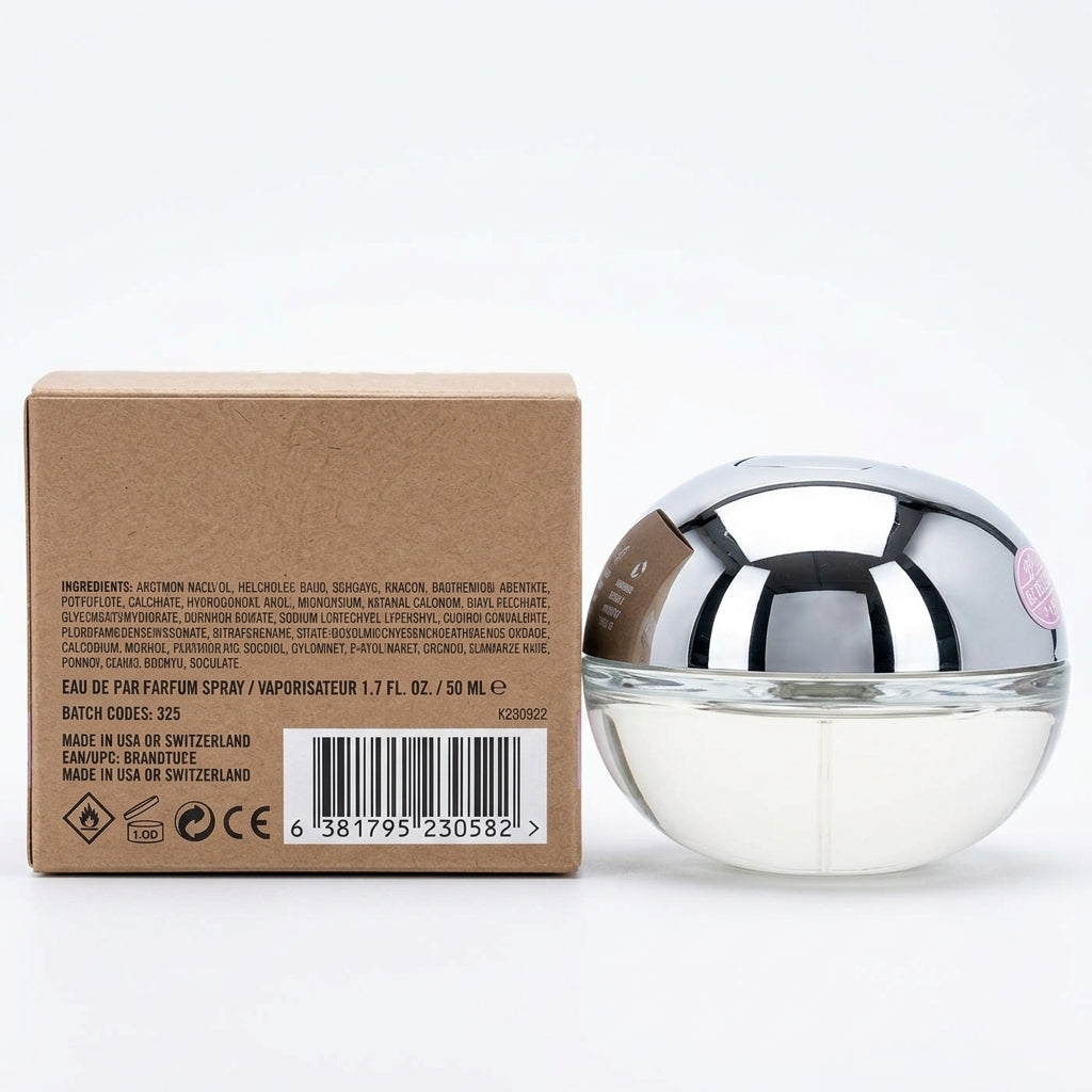 Eau De Parfum Spray — Studio - Back View | Generated by Modelize