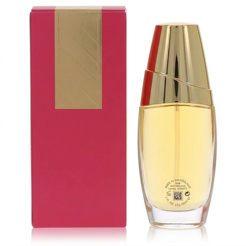 Fragrance bottle and packaging — Studio - Back View | Generated by Modelize
