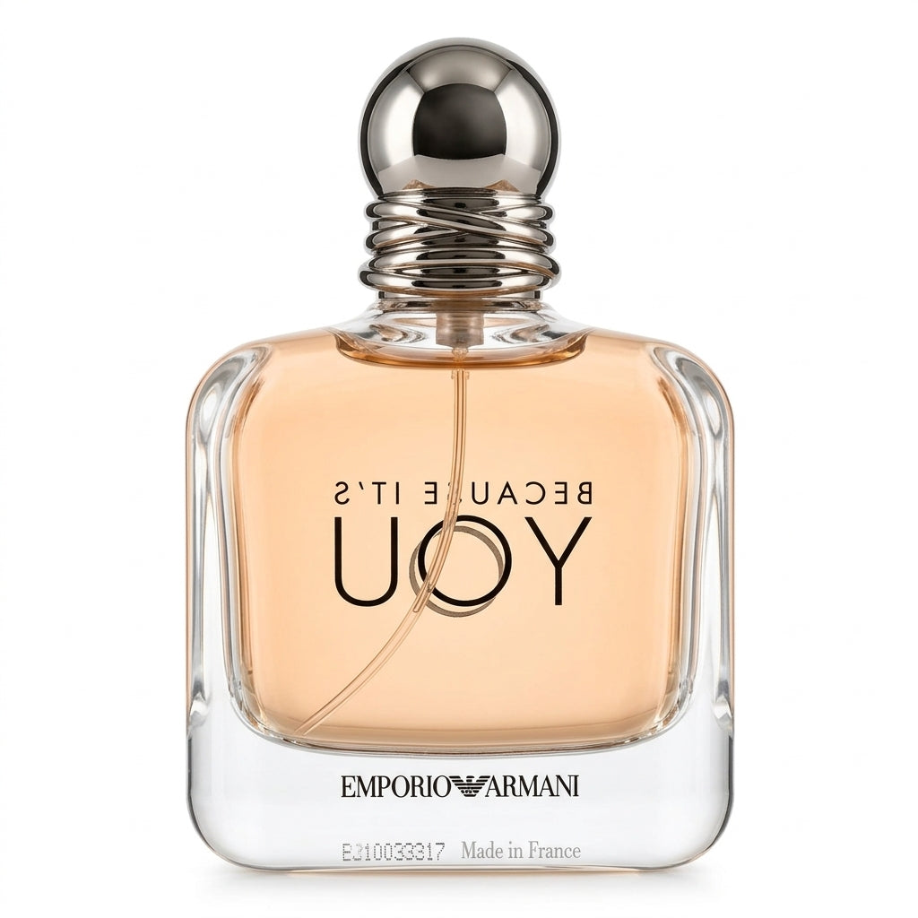 Eau de Parfum — Studio - Back View | Generated by Modelize