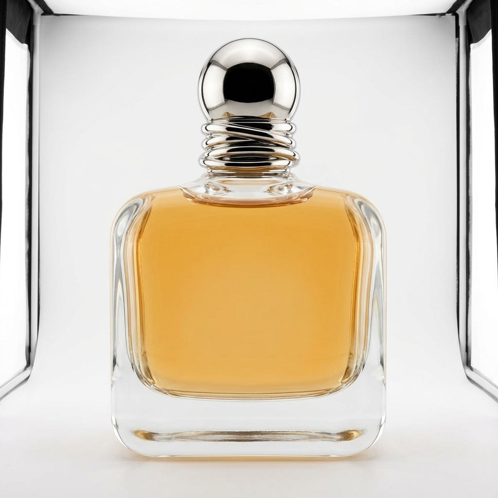 Perfume — Studio - Back View | Generated by Modelize