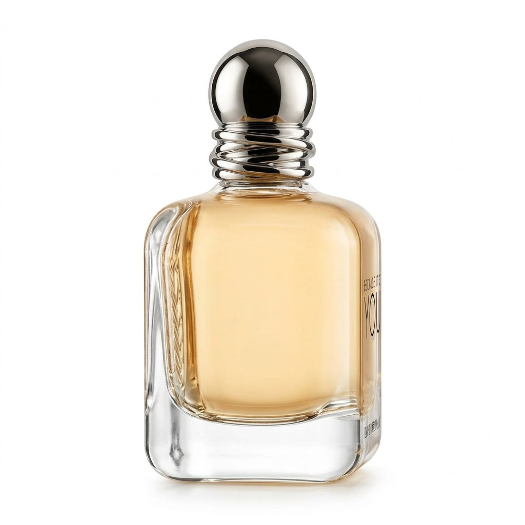 Perfume Bottle — Studio - Side View | Generated by Modelize