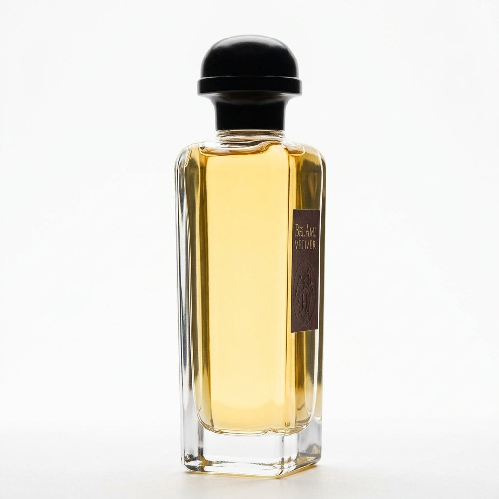 Fragrance bottle — Studio - Side View | Generated by Modelize