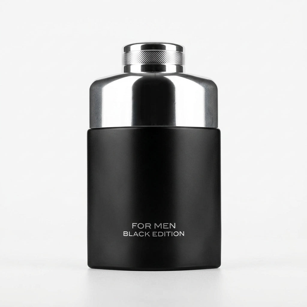 Fragrance bottle — Studio - Back View | Generated by Modelize