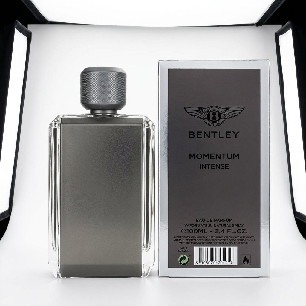 Eau De Parfum — Studio - Back View | Generated by Modelize