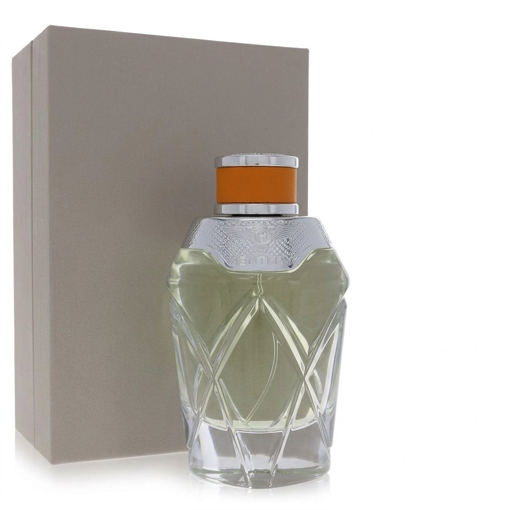 Fragrance bottle and luxury packaging — Studio - Back View | Generated by Modelize