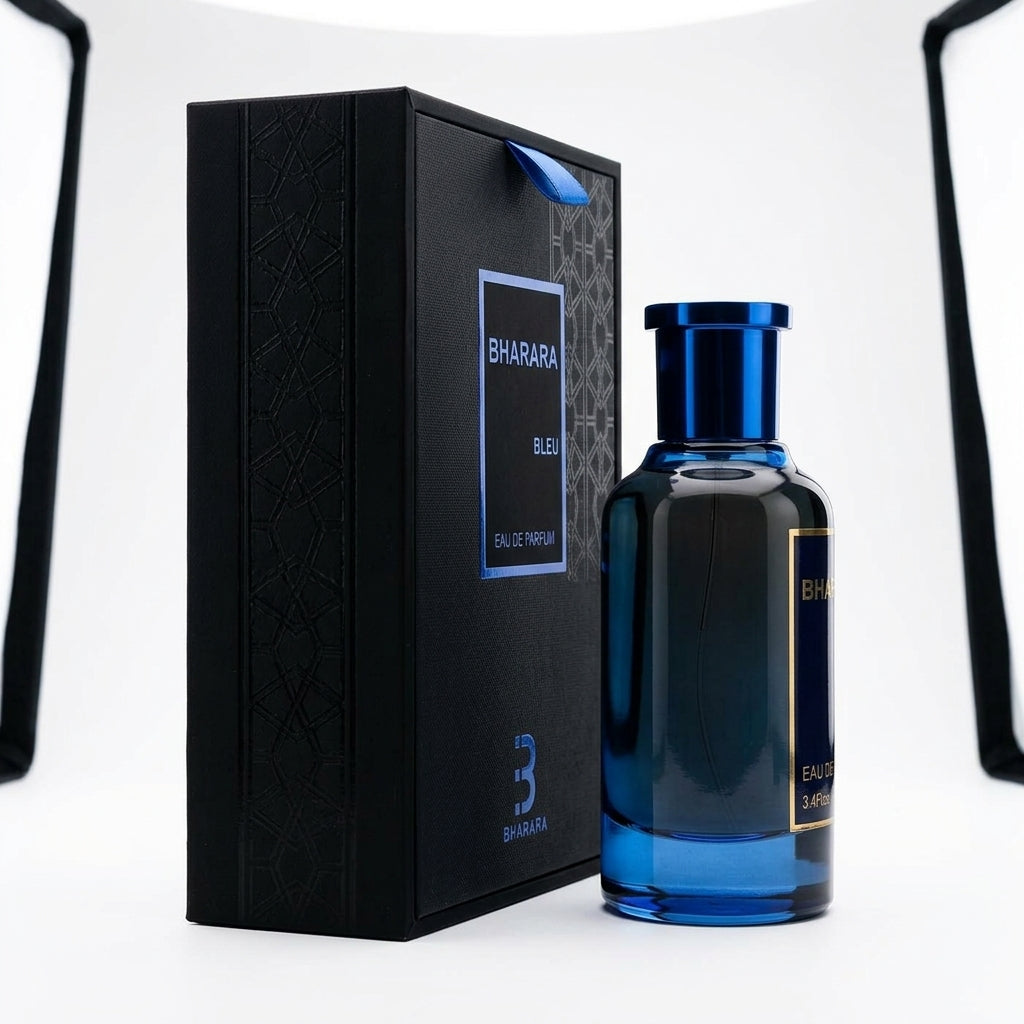 Fragrance set — Studio - Side View | Generated by Modelize