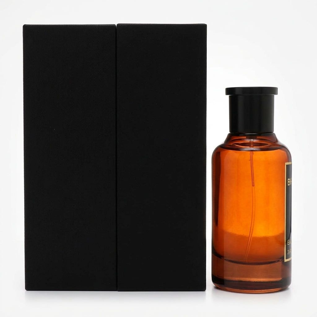 Men's Fragrance — Studio - Side View | Generated by Modelize