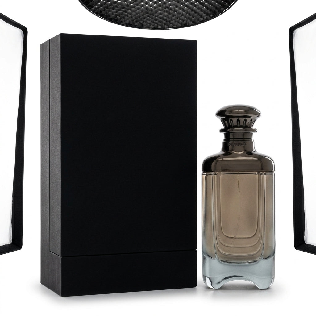 Eau De Parfum Spray — Studio - Back View | Generated by Modelize