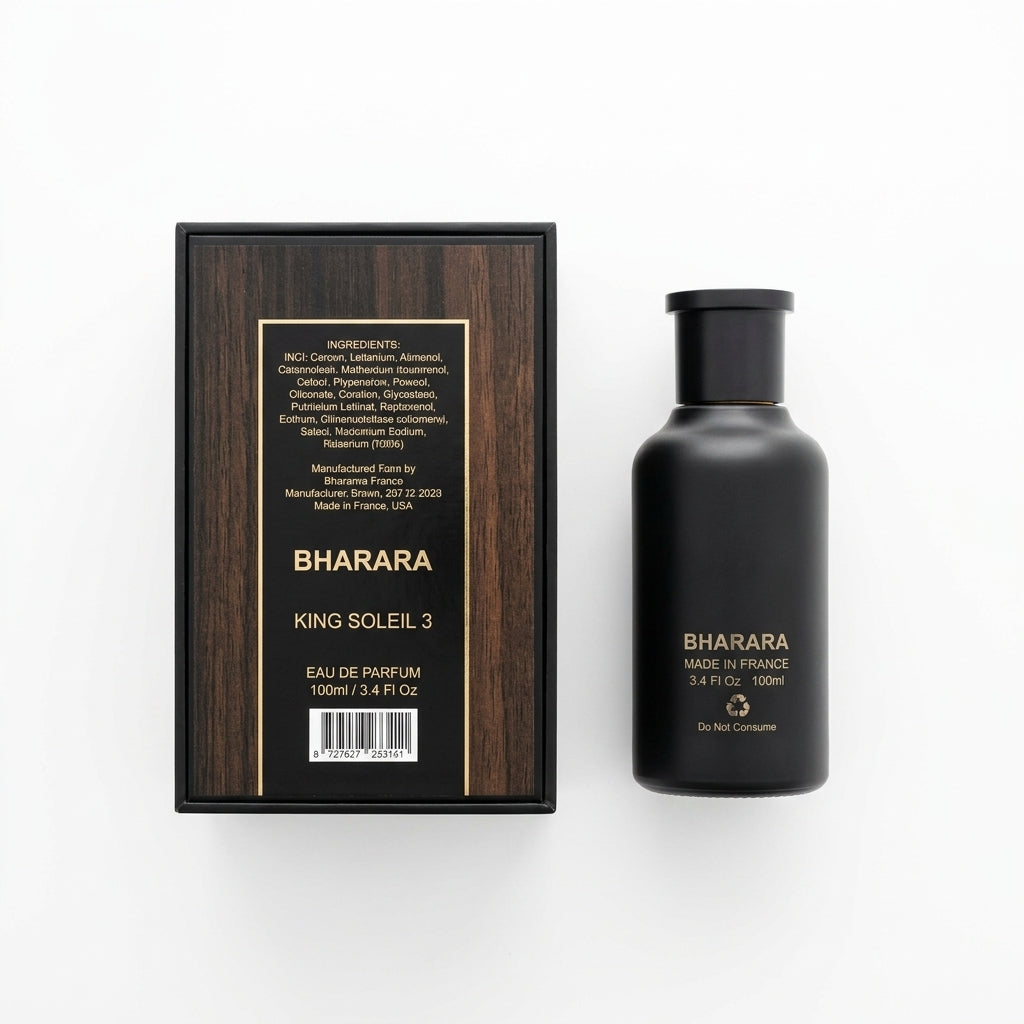Eau De Parfum — Flat Lay - Back | Generated by Modelize