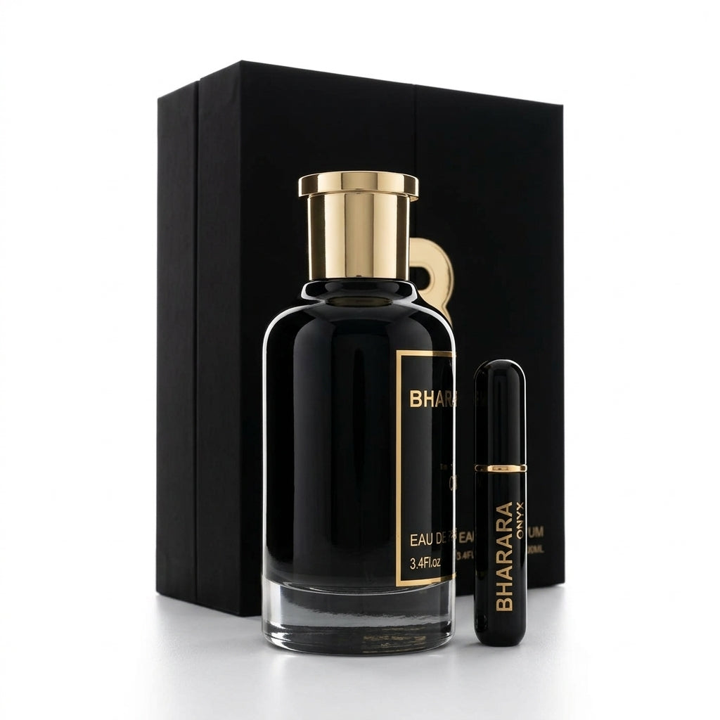 Eau De Parfum — Studio - Side View | Generated by Modelize