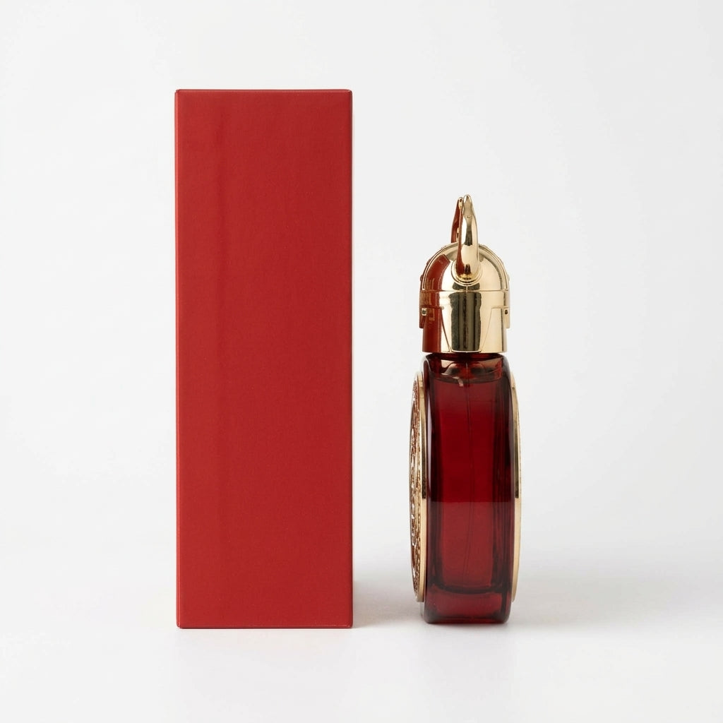 Men's Fragrance — Studio - Side View | Generated by Modelize
