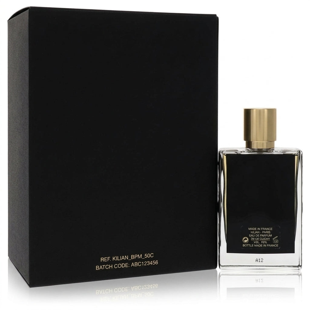 Eau de Parfum with Coffret — Studio - Back View | Generated by Modelize