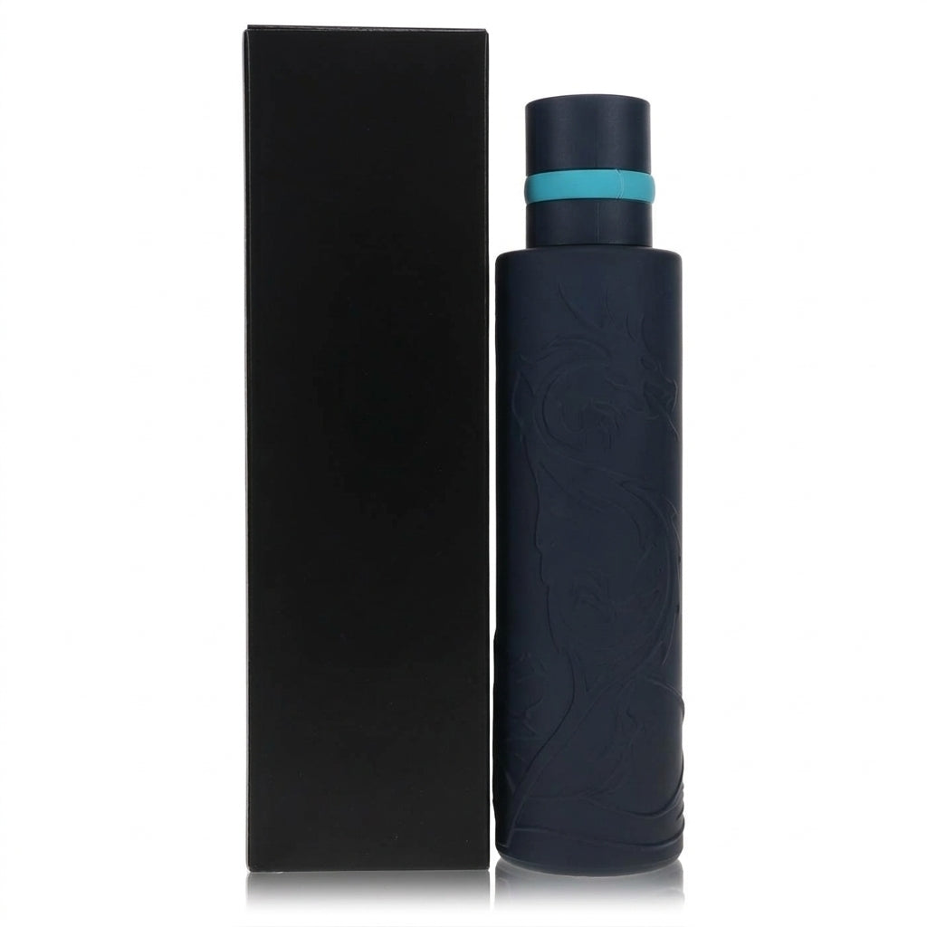 Fragrance bottle and packaging — Studio - Back View | Generated by Modelize