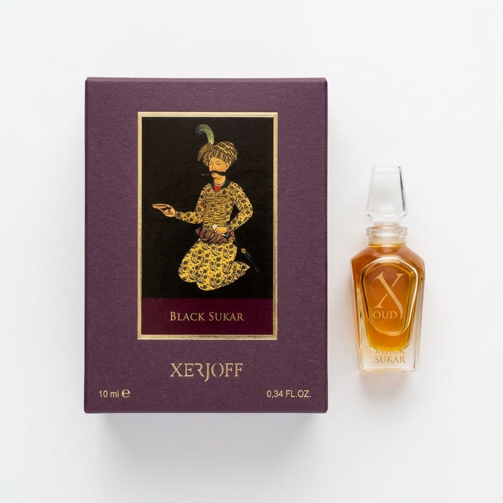 Luxury Perfume Set — Flat Lay - Front | Generated by Modelize