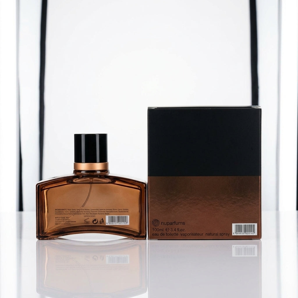 Eau De Toilette — Studio - Back View | Generated by Modelize