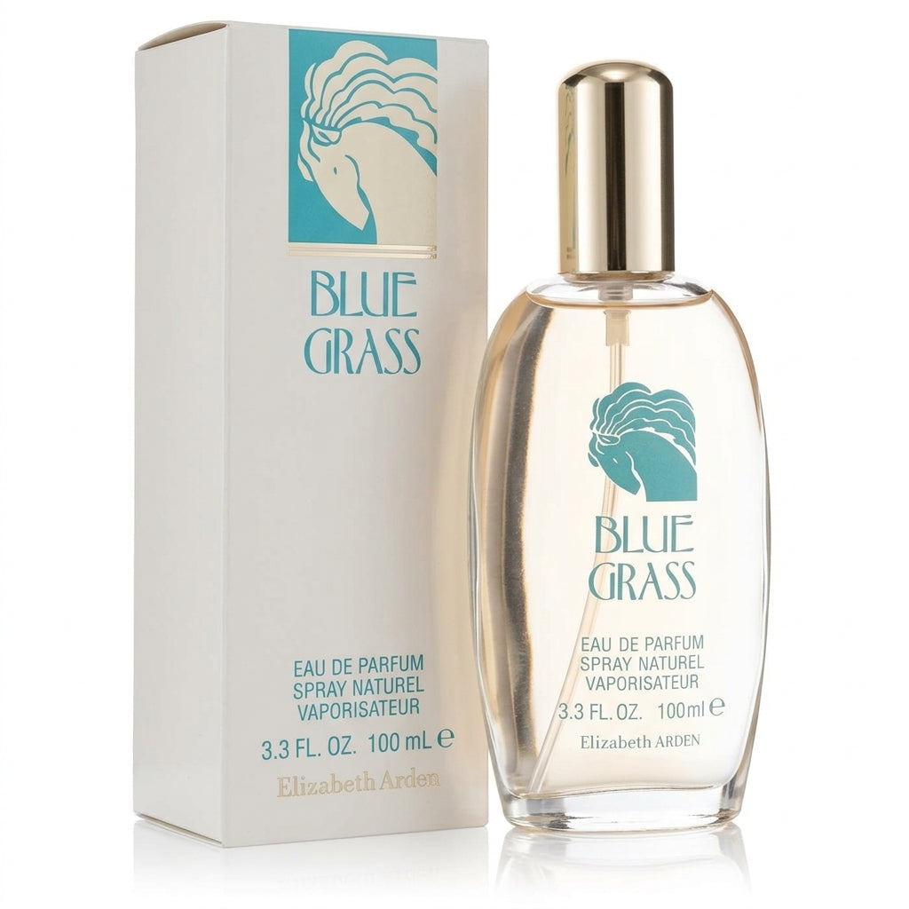 Eau de Parfum Spray and Box — Studio - Side View | Generated by Modelize
