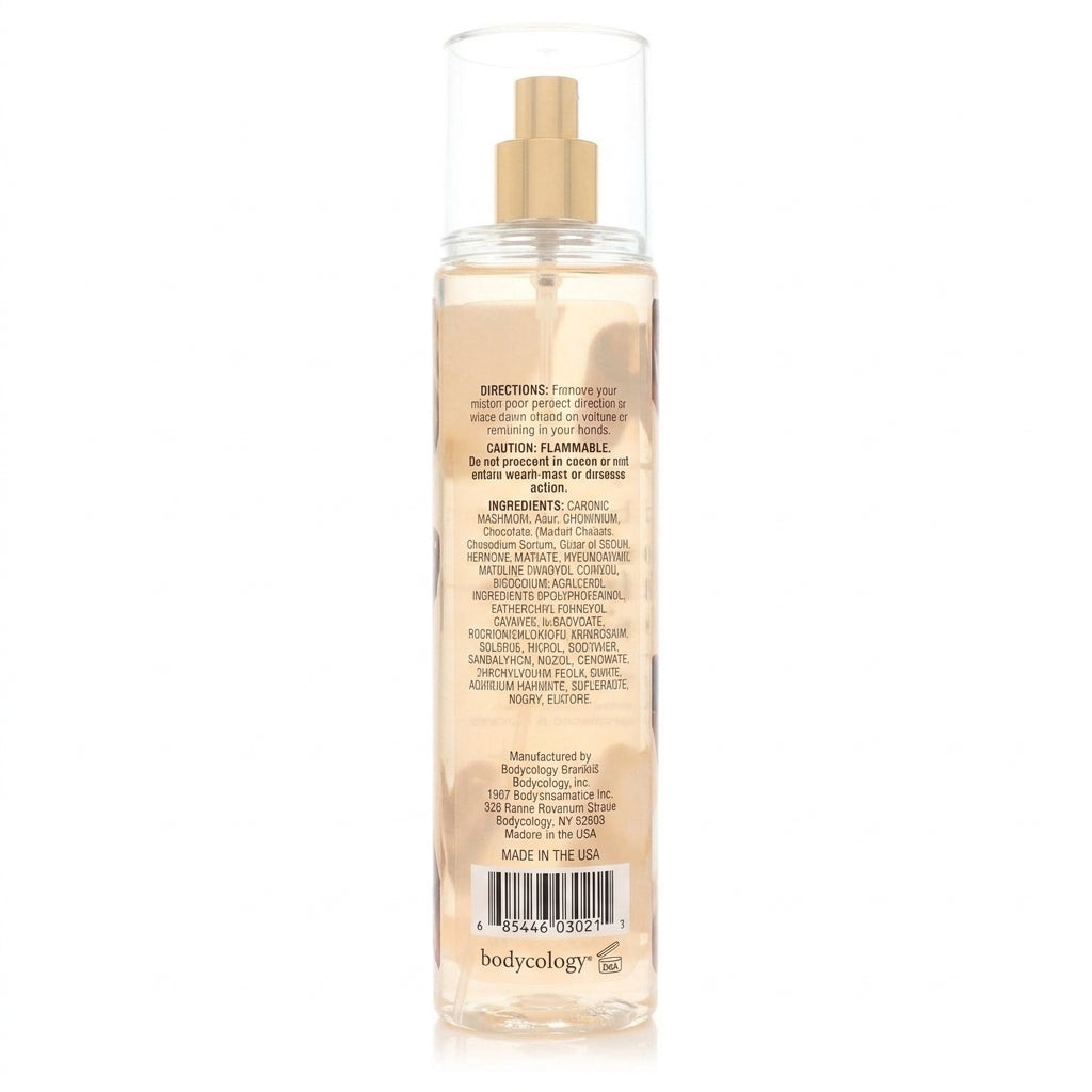 Fragrance Mist Spray — Studio - Back View | Generated by Modelize