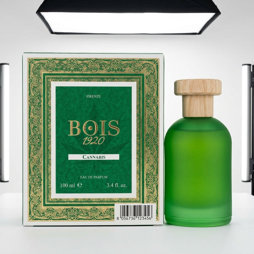 Eau De Parfum — Studio - Back View | Generated by Modelize