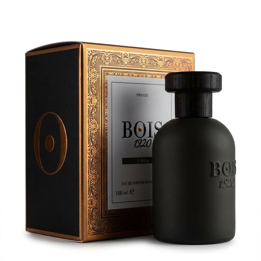 Eau De Parfum — Studio - Side View | Generated by Modelize