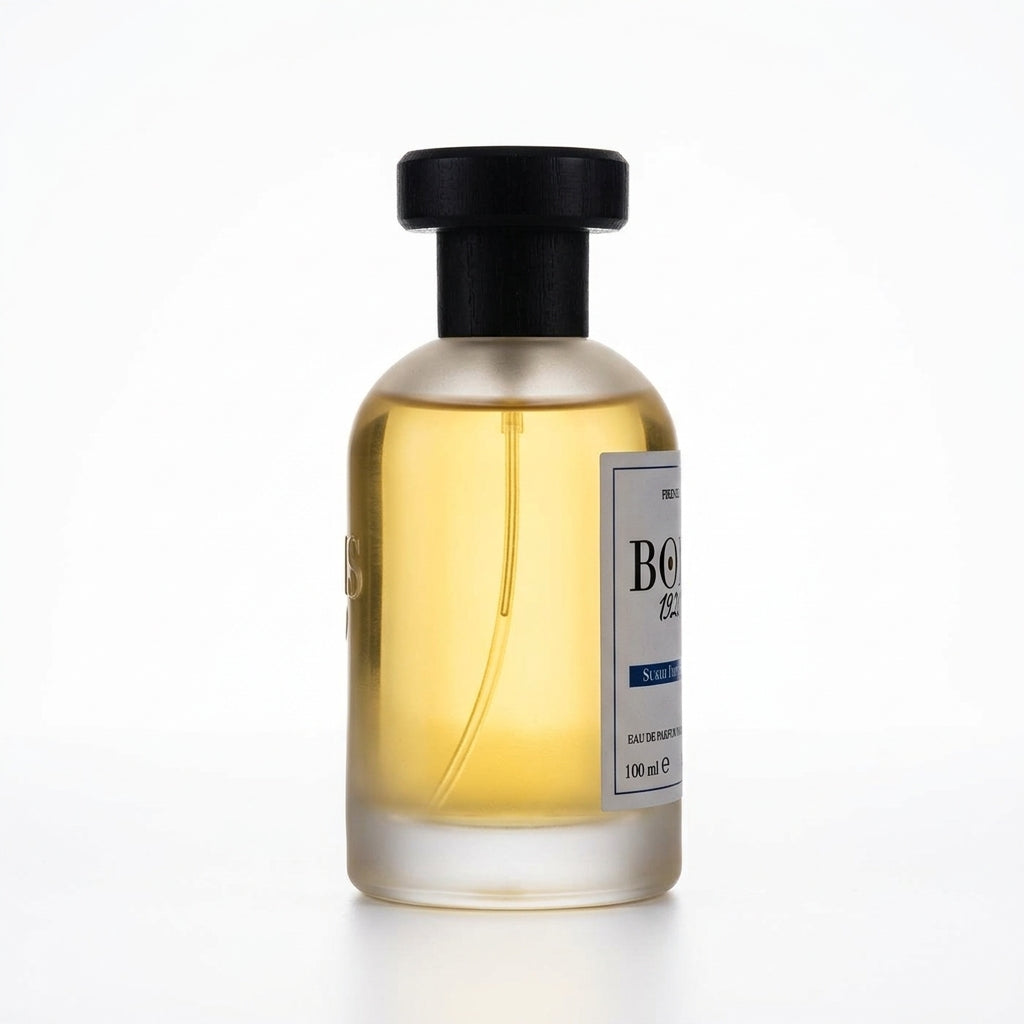 Eau De Parfum — Studio - Side View | Generated by Modelize