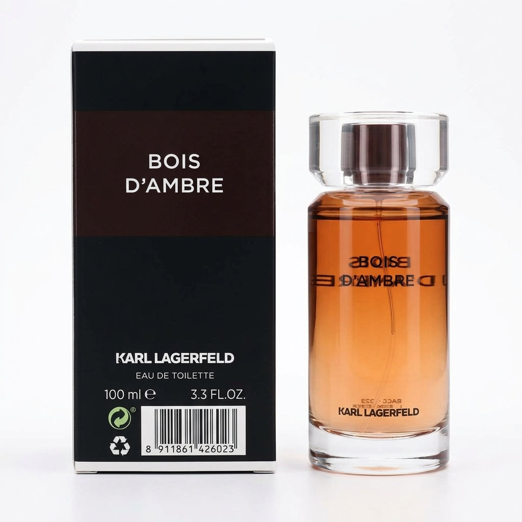 Men's Fragrance — Studio - Back View | Generated by Modelize
