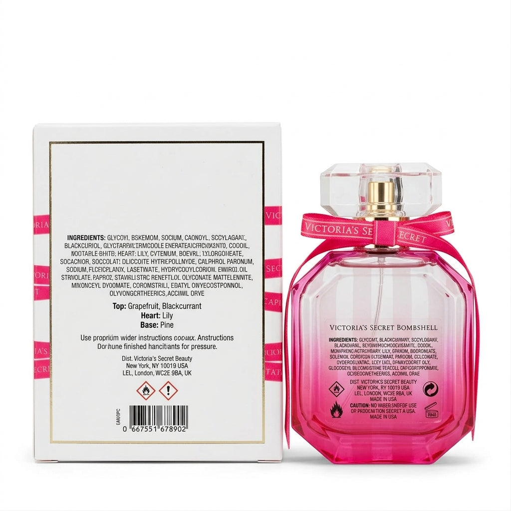 Eau De Parfum Spray — Studio - Back View | Generated by Modelize