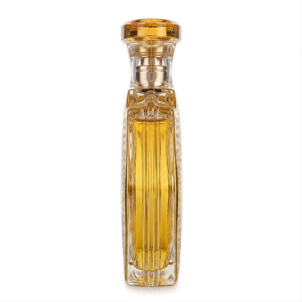 Eau De Parfum bottle and presentation box — Studio - Side View | Generated by Modelize