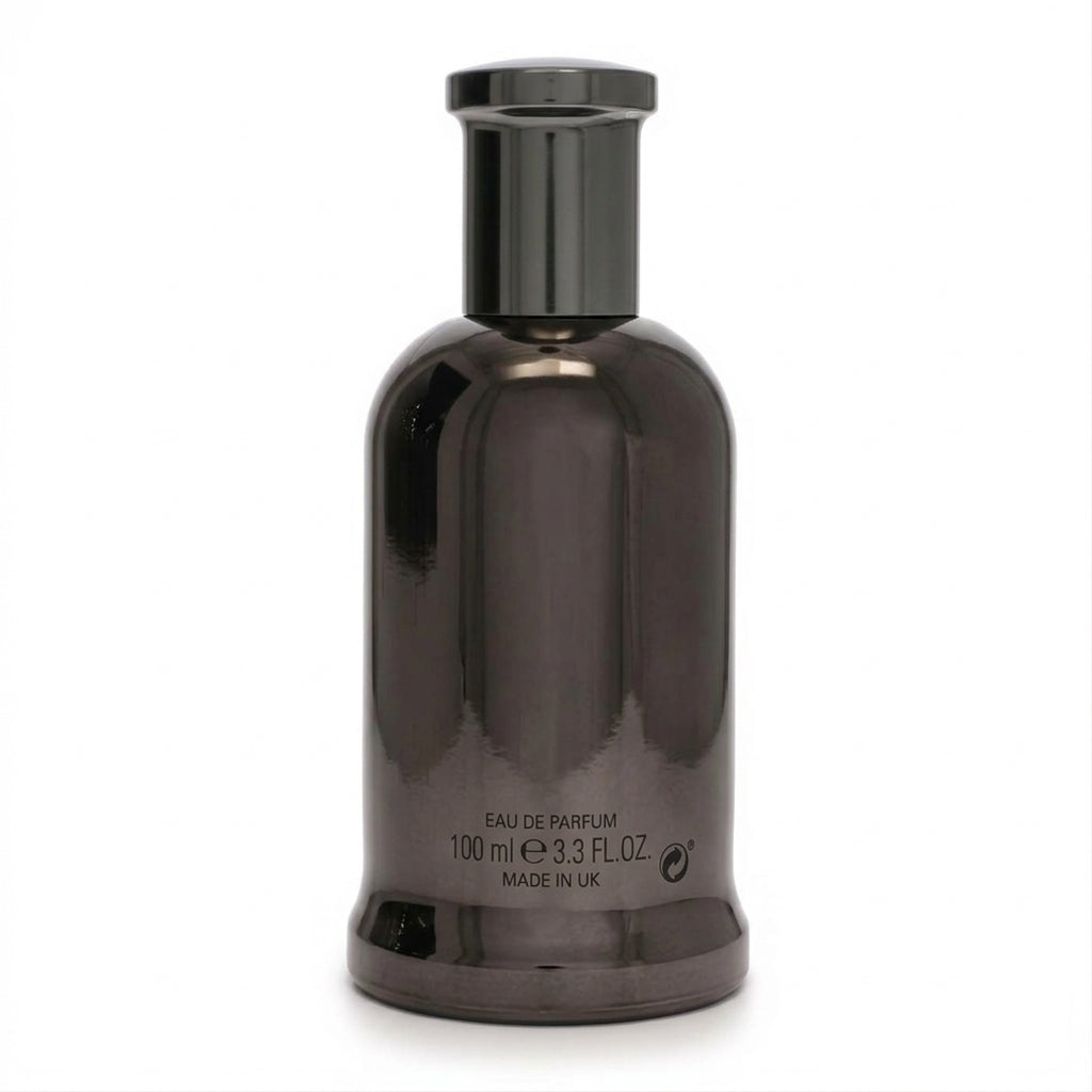 Fragrance bottle — Studio - Back View | Generated by Modelize