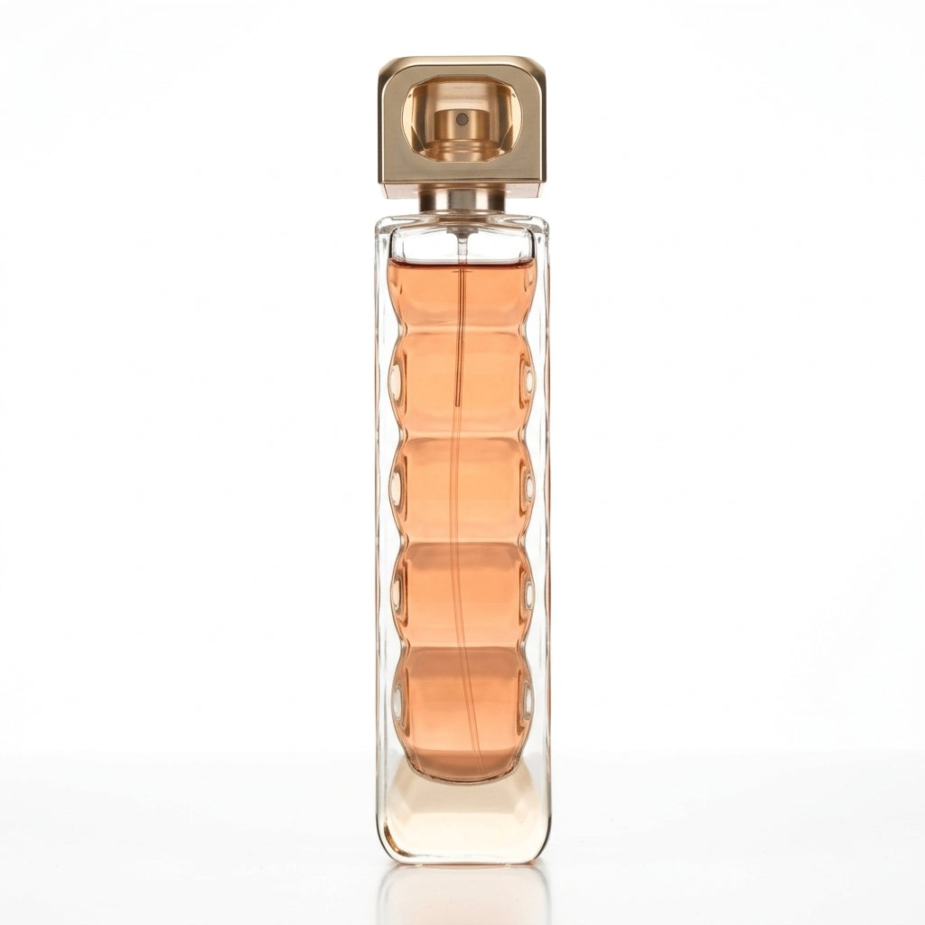 Fragrance bottle — Studio - Side View | Generated by Modelize