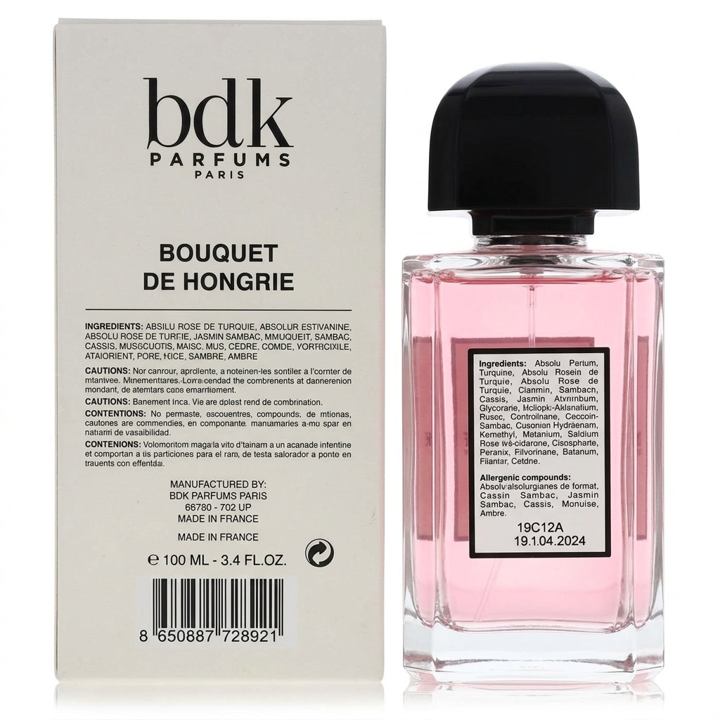 Eau De Parfum — Studio - Back View | Generated by Modelize