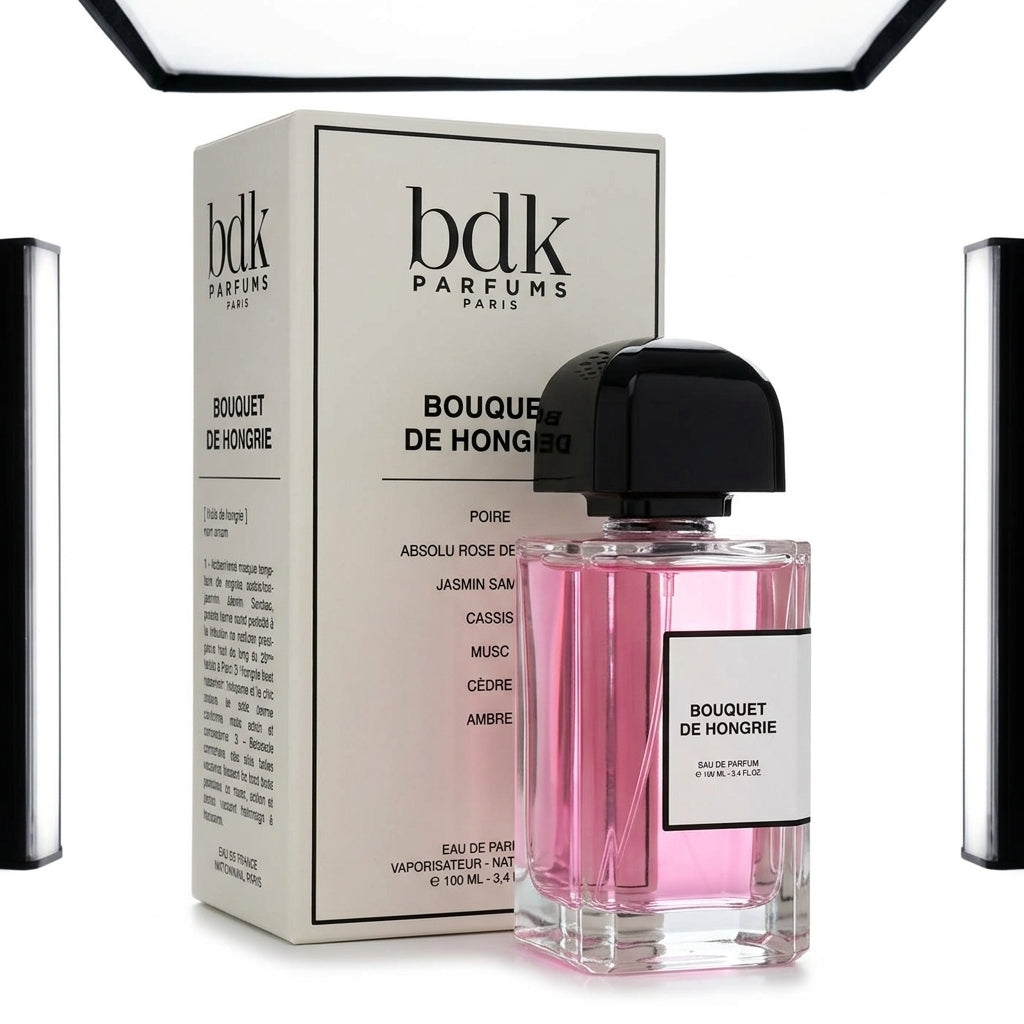 Fragrance / Eau de Parfum — Studio - Side View | Generated by Modelize